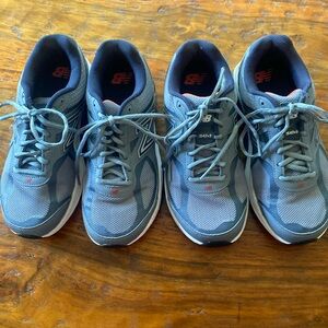 ****SOLD******New Balance sneakers 2 pairs. Grey/steel blue. 1540v3.